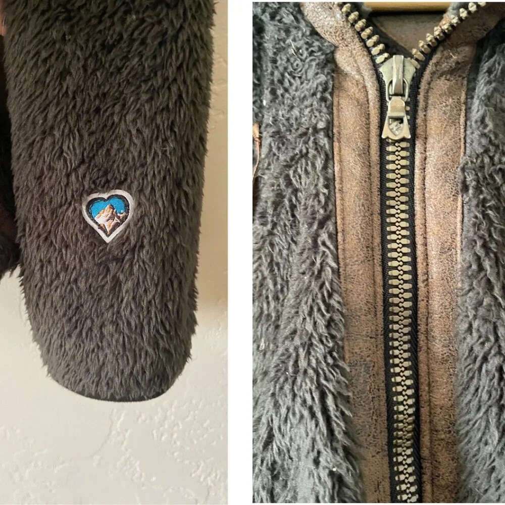 KUHL Flight Fleece Zip-Up Jacket in Breen (Brown) | Size S - Picture 9 of 12